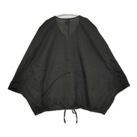 URBAN RESEARCH DOORS リネンドロストドルマンブラウス 定価10450円 25SS ブラック レディース アーバンリサーチドアーズ【中古】5-0603M♪