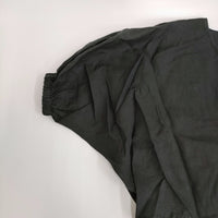 URBAN RESEARCH DOORS リネンドロストドルマンブラウス 定価10450円 25SS ブラック レディース アーバンリサーチドアーズ【中古】5-0603M♪