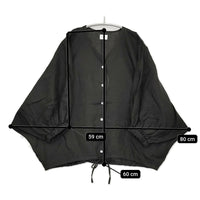 URBAN RESEARCH DOORS リネンドロストドルマンブラウス 定価10450円 25SS ブラック レディース アーバンリサーチドアーズ【中古】5-0603M♪