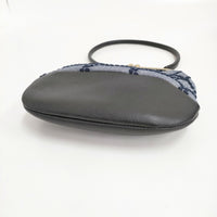 mina perhonen 新品 tambourine cuddle カドルバッグ zs9984 定価39600円 ハンドバッグ 21SS ネイビー レディース ミナペルホネン【中古】5-0603G♪