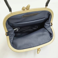 mina perhonen 新品 tambourine cuddle カドルバッグ zs9984 定価39600円 ハンドバッグ 21SS ネイビー レディース ミナペルホネン【中古】5-0603G♪