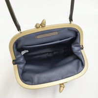 mina perhonen 新品 tambourine cuddle カドルバッグ ya9855 定価39600円 20AW ダークグリーン レディース ミナペルホネン【中古】5-0603G♪