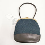 mina perhonen 新品 tambourine cuddle カドルバッグ ya9855 定価39600円 20AW ダークグリーン レディース ミナペルホネン【中古】5-0603G♪