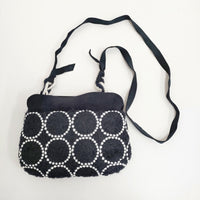 mina perhonen/hitomi shinoyama 新品 tambourine クラッチバッグ 2wayポシェット 紺 レディース ミナペルホネン/ヒトミ シノヤマ【中古】5-0603T♪