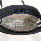 mina perhonen/hitomi shinoyama 新品 tambourine クラッチバッグ 2wayポシェット 紺 レディース ミナペルホネン/ヒトミ シノヤマ【中古】5-0603T♪