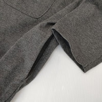 (g) ガーゼ コットン ワンピース グレー レディース グラム【中古】5-0921M∞