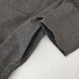 (g) ガーゼ コットン ワンピース グレー レディース グラム【中古】5-0921M∞