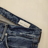 upper hights 188245 LIPSTICK ジーンズ 加工 サイズ27 デニムパンツ ブルー レディース アッパーハイツ【中古】5-0921G∞