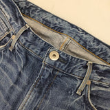 upper hights 188245 LIPSTICK ジーンズ 加工 サイズ27 デニムパンツ ブルー レディース アッパーハイツ【中古】5-0921G∞