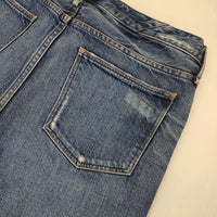 upper hights 188245 LIPSTICK ジーンズ 加工 サイズ27 デニムパンツ ブルー レディース アッパーハイツ【中古】5-0921G∞