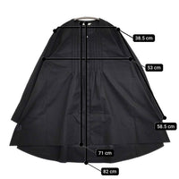 qualite ピンタックシャツ定価23100円 32450010009 チュニック ブラウス シャツ ブラック レディース カリテ【中古】5-0921M∞