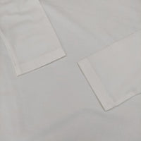 qualite アシメコットンカットソー 定価12650円 32430020003 長袖Ｔシャツ カットソー ロンＴ ホワイト レディース カリテ【中古】5-0921M∞
