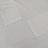 qualite アシメコットンカットソー 定価12650円 32430020003 長袖Ｔシャツ カットソー ロンＴ ホワイト レディース カリテ【中古】5-0921M∞