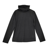 qualite シアタートルカットソー 定価13200円 長袖Ｔシャツ カットソー ロンＴ ブラック レディース カリテ【中古】5-0807M∞