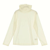 qualite シアタートルカットソー 定価13200円 長袖Ｔシャツ カットソー ロンＴ オフホワイト レディース カリテ【中古】5-0807M∞