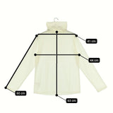 qualite シアタートルカットソー 定価13200円 長袖Ｔシャツ カットソー ロンＴ オフホワイト レディース カリテ【中古】5-0807M∞