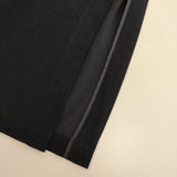 MANOF OVER LONG COAT 定価30800円 86101-0012 ベルト付き トレンチコート ネイビー レディース マノフ【中古】5-0921M∞