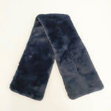 Ray Beams 新品 ティペット エコファー 61-45-0139-593 マフラー ネイビー レディース レイビームス【中古】5-1021T◎