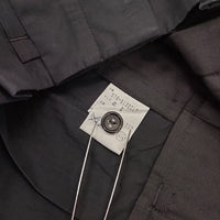 MARGARET HOWELL タック 578-6132017 HIGH DENSE COTTON SILK SKIRT スカート ブラック レディース マーガレットハウエル【中古】5-0921M∞