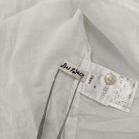Pal'las Palace アシンメトリー ビーズ付き ブラウス シャツ ホワイト レディース パラスパレス【中古】5-0921M∞