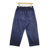 UpcycleLino BASIC デニムワイドパンツ 600225-7024 nest Robe コットンリネン デニムパンツ ブルー レディース アップサイクルリノ【中古】5-0921G∞