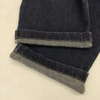 UpcycleLino BASIC デニムワイドパンツ 600225-7024 nest Robe コットンリネン デニムパンツ ブルー レディース アップサイクルリノ【中古】5-0921G∞