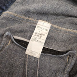 UpcycleLino BASIC 600225-7025 nest Robe コットンリネン デニムジャケット ネイビー レディース アップサイクルリノ【中古】5-0922M∞