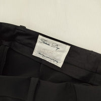 FANTASTIC DAYS ガウチョ センタープレススラックス パンツ ブラック レディース ファンタスティックデイズ.【中古】5-0921G∞