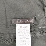 Faliero Sarti モダール カシミヤ 無地 マフラー ストール チャコールグレー レディース ファリエロサルティ【中古】5-0918G◎