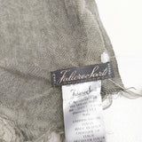 Faliero Sarti モダールシルクウール マフラー ストール グレー レディース ファリエロサルティ【中古】5-1111T◎