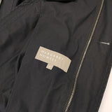MARGARET HOWELL 578-8112006 COTTON NYLON COATING フィッシュテール モッズコート ネイビー レディース マーガレットハウエル【中古】5-0921M∞