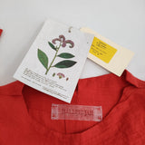 HALLELUJAH 未使用品 女羊飼いのローブ 38 定価39500円 切替 2way ワンピース 25SS ヴァーミリオン レッド レディース ハレルヤ【中古】5-0603M♪