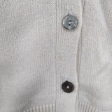 DoCLASSE カーディガン 半袖ニット セット アンサンブル アイボリー レディース ドゥクラッセ【中古】5-1019T∞