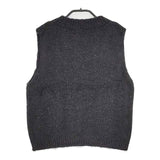 中川政七商店 麻とウールのざっくりニットベスト ベスト チャコールグレー レディース 中川政七商店【中古】5-1019T∞