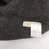 中川政七商店 麻とウールのざっくりニットベスト ベスト チャコールグレー レディース 中川政七商店【中古】5-1019T∞