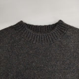 中川政七商店 麻とウールのざっくりニットベスト ベスト チャコールグレー レディース 中川政七商店【中古】5-1019T∞