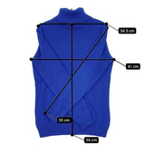 PRIME GARDEN プライムガーデン カシミヤ100％ タートルネック セーター ニット ブルー レディース【中古】5-1019T∞