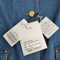 Mackintosh 新品 HUMBIE NO COLLAR DENIM JK サイズ8 定価79200円 デニムジャケット 25SS ブルー レディース マッキントッシュ【中古】5-0614M♪