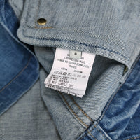 Mackintosh 新品 HUMBIE NO COLLAR DENIM JK サイズ8 定価79200円 デニムジャケット 25SS ブルー レディース マッキントッシュ【中古】5-0614M♪