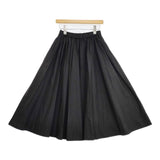 IENA タイプライターギャザータックスカート 定価17600円 23060900910010 スカート 23SS ブラック レディース イエナ【中古】5-1204M∞