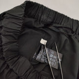 IENA タイプライターギャザータックスカート 定価17600円 23060900910010 スカート 23SS ブラック レディース イエナ【中古】5-1204M∞