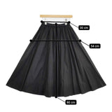 IENA タイプライターギャザータックスカート 定価17600円 23060900910010 スカート 23SS ブラック レディース イエナ【中古】5-1204M∞