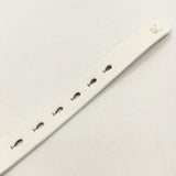 45R/45rpm レザー お魚ホール サイズ3 ベルト ホワイト レディース フォーティーファイブアールピーエム【中古】5-0813G∞