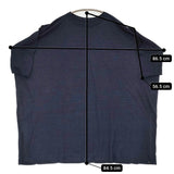 45R/45rpm インディゴさらさら天竺TUNIC 定価19800円 チュニック ネイビー レディース フォーティーファイブアールピーエム【中古】5-0622S♪