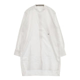 45R/45rpm ハケ目のグーグーシャツ 定価28600円 コットン プルオーバー チュニック ホワイト レディース フォーティーファイブアールピーエム【中古】5-1204M∞