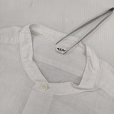 45R/45rpm ハケ目のグーグーシャツ 定価28600円 コットン プルオーバー チュニック ホワイト レディース フォーティーファイブアールピーエム【中古】5-1204M∞