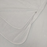 45R/45rpm ハケ目のグーグーシャツ 定価28600円 コットン プルオーバー チュニック ホワイト レディース フォーティーファイブアールピーエム【中古】5-1204M∞