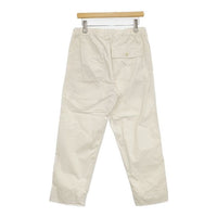 MHL. 595-2140503 SUPERFINE COTTON TWILL トラウザーズ パンツ 22SS オフホワイト レディース エムエイチエル【中古】5-0922G∞