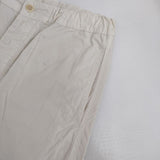 MHL. 595-2140503 SUPERFINE COTTON TWILL トラウザーズ パンツ 22SS オフホワイト レディース エムエイチエル【中古】5-0922G∞