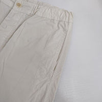 MHL. 595-2140503 SUPERFINE COTTON TWILL トラウザーズ パンツ 22SS オフホワイト レディース エムエイチエル【中古】5-0922G∞